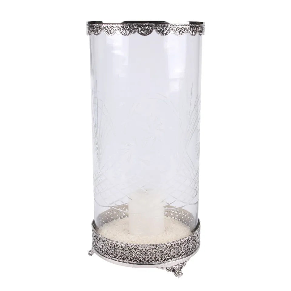 Windlicht Fadida Zilver