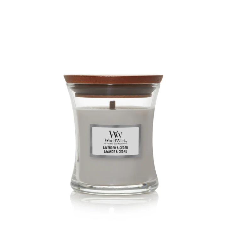 WoodWick Lavender & Cedar Geurkaars