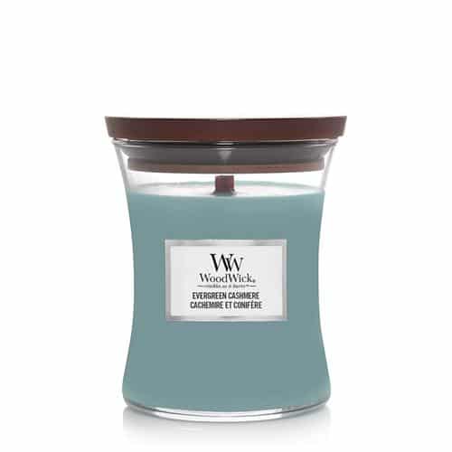 WoodWick Evergreen Cashmere Geurkaars