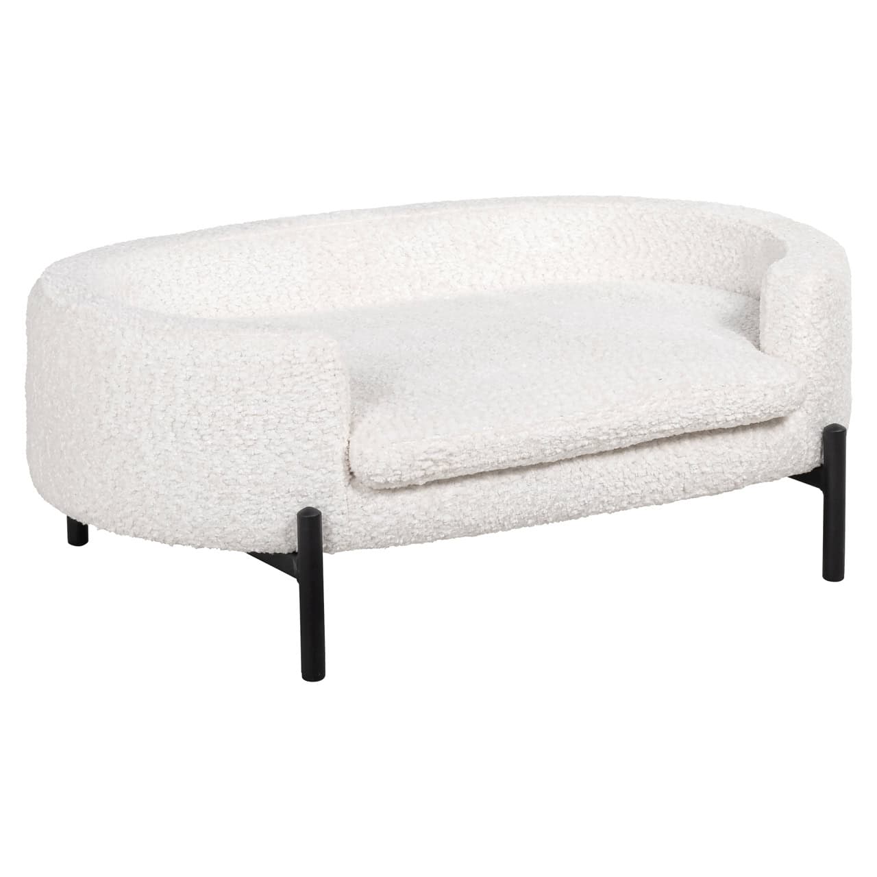 Hondenmand Fluff White