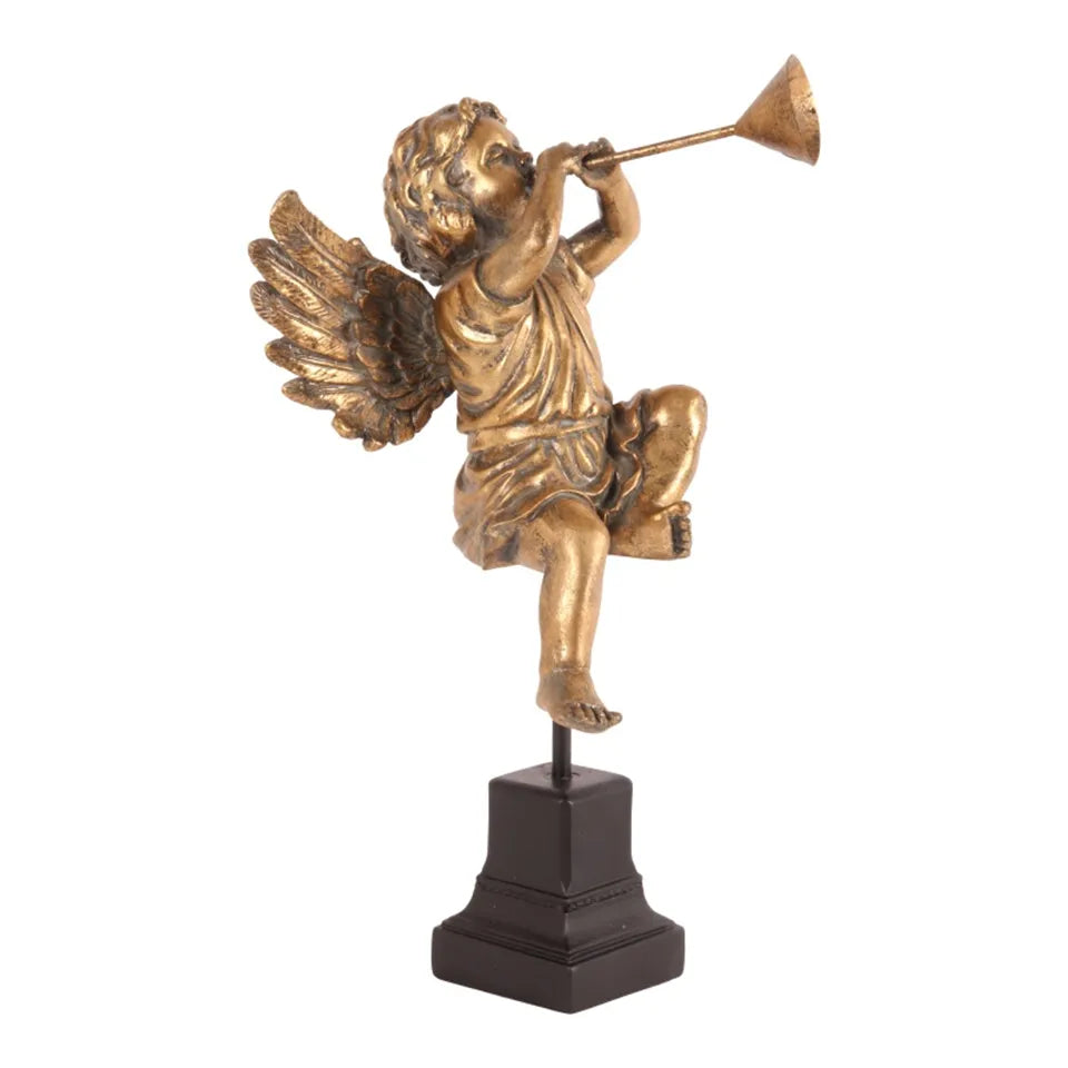 Engel met Trompet op Voet (Rechts)