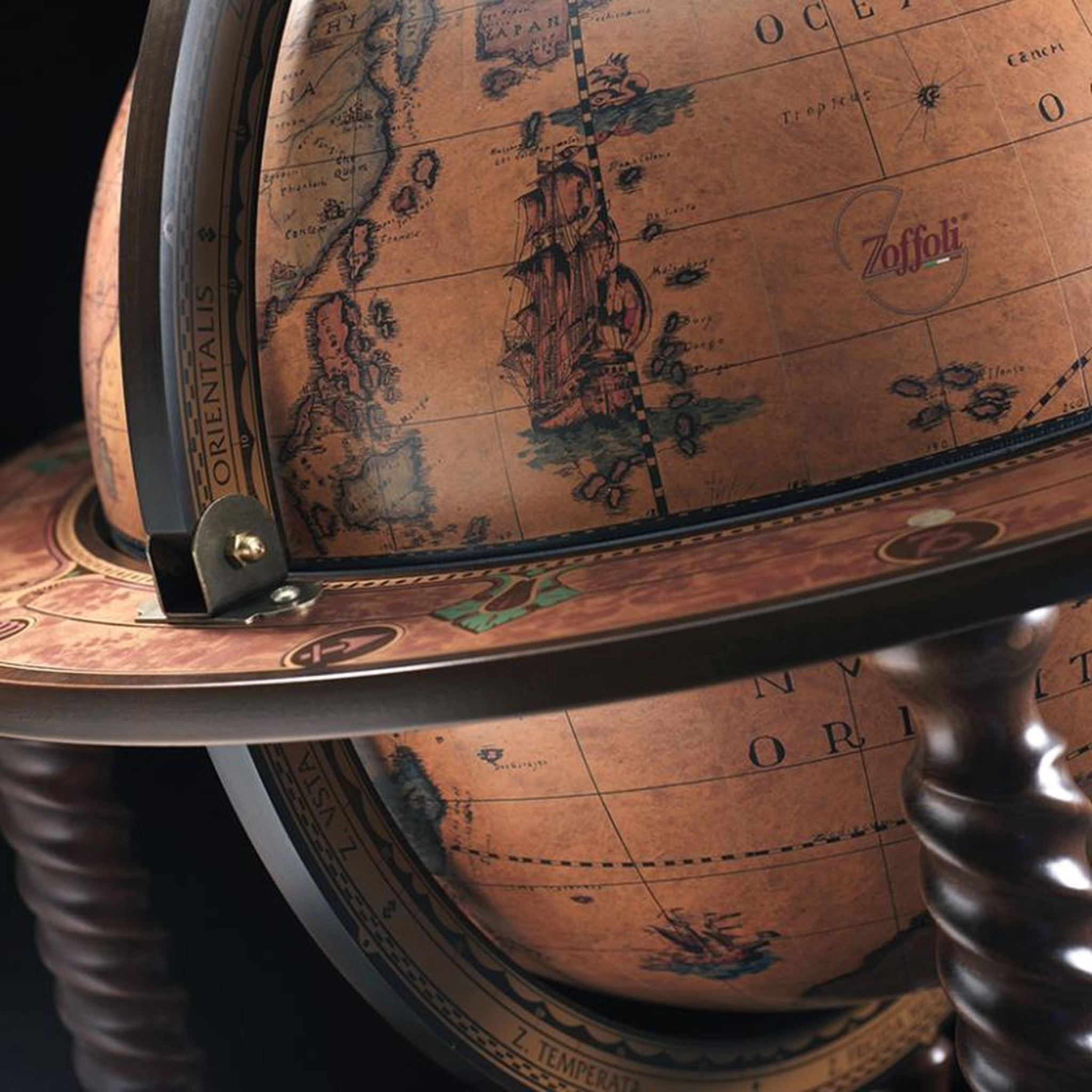 Barglobe Avonturia Kastanjebruin Groot