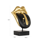 Tongue Black/Gold