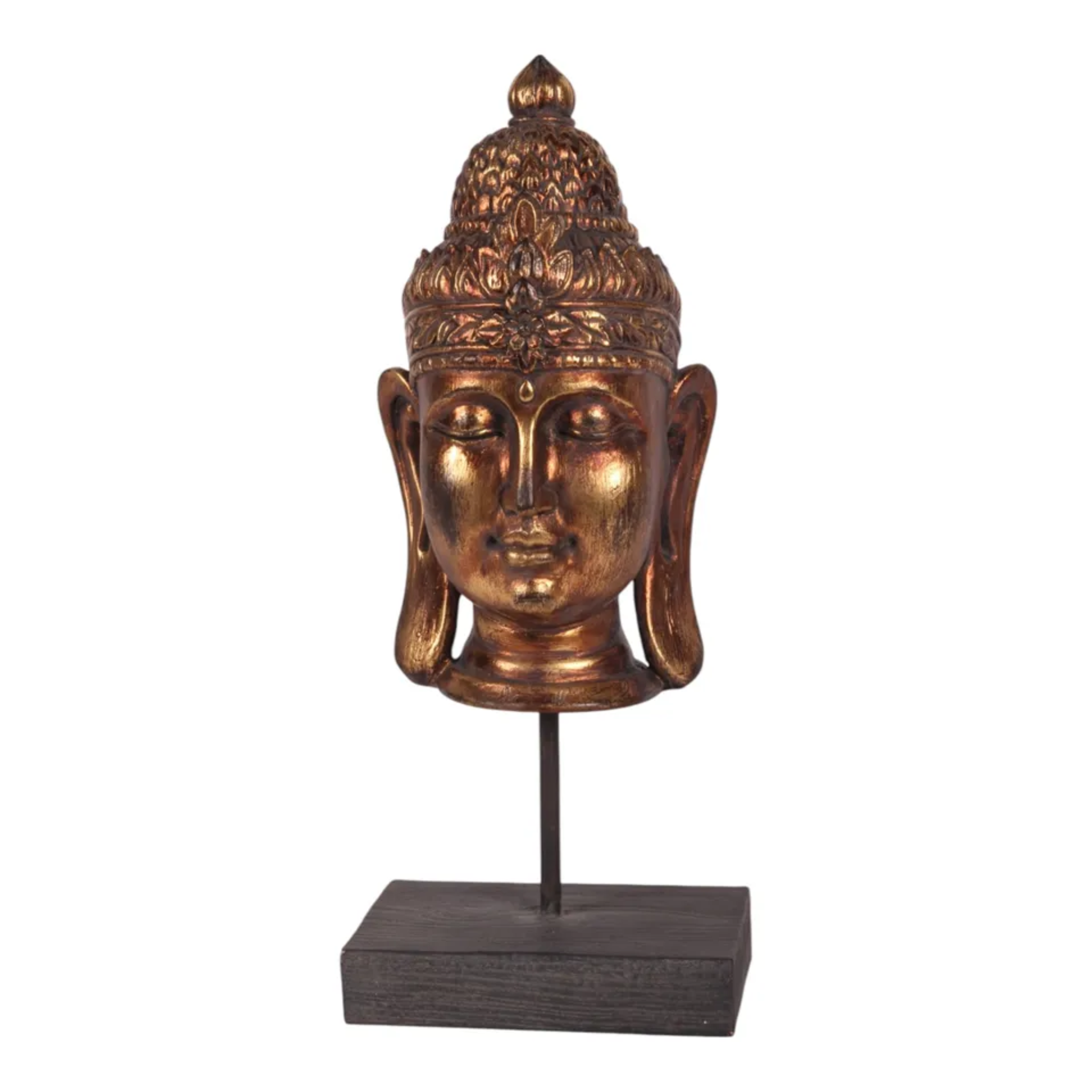 Boeddha Op Standaard Resin