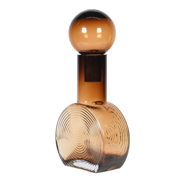 Hazel Glazen Vaas/Karaf – Rond