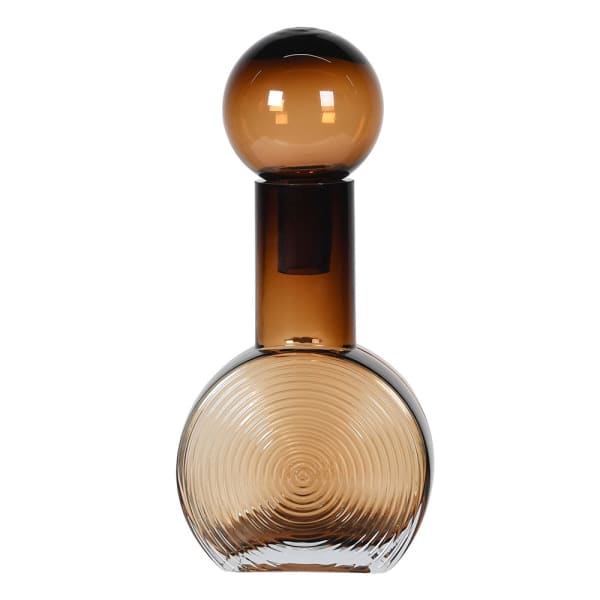 Hazel Glazen Vaas/Karaf – Rond