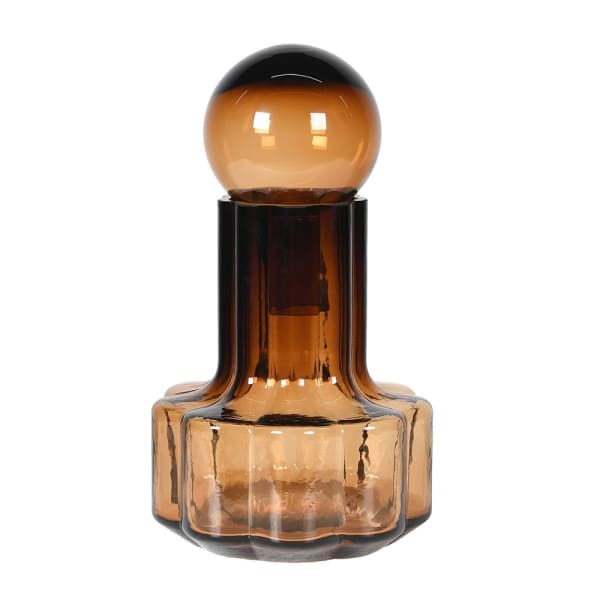 Hazel Glazen Vaas/Karaf – Organisch