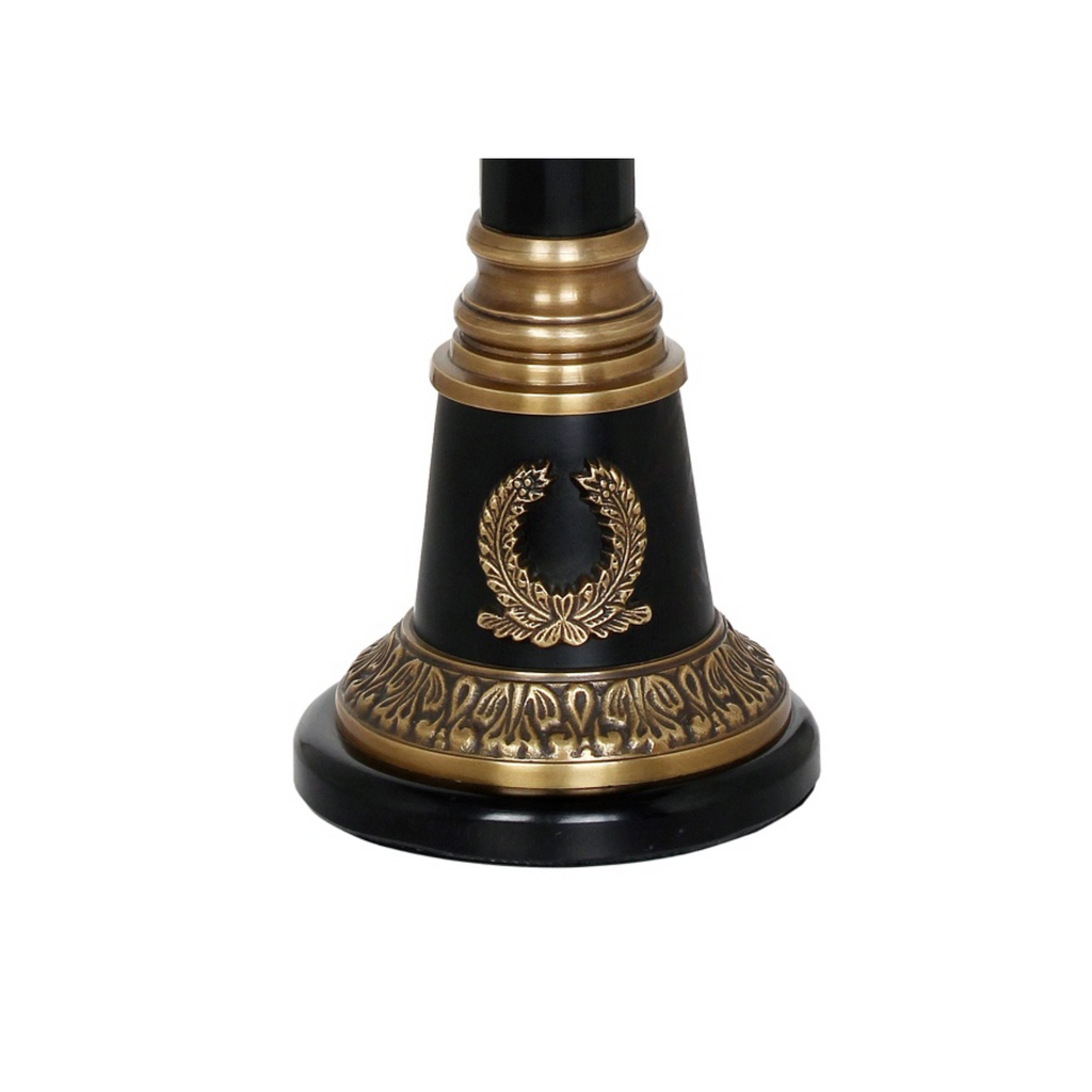Candlestick Black/Gold Large