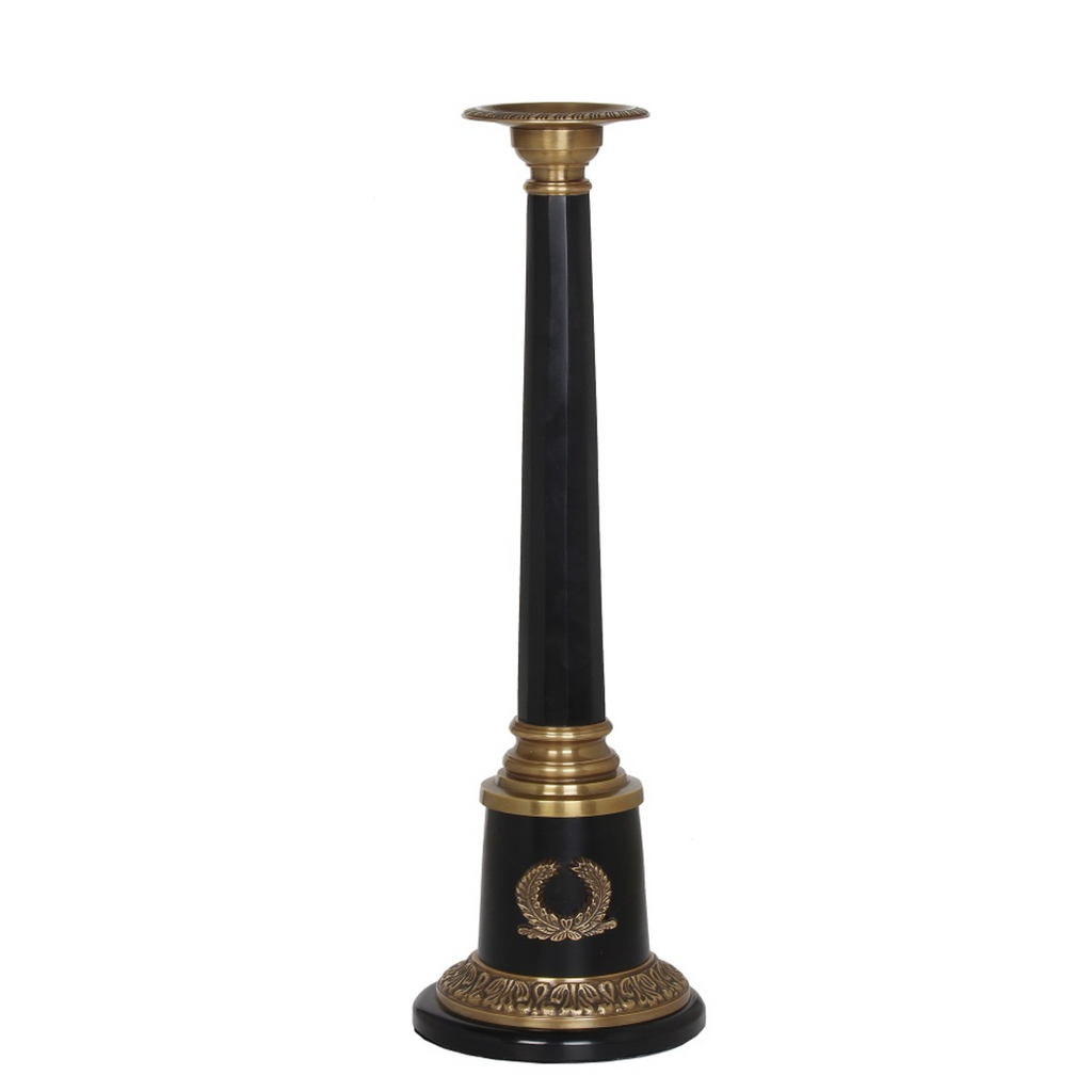 Candlestick Black/Gold Small