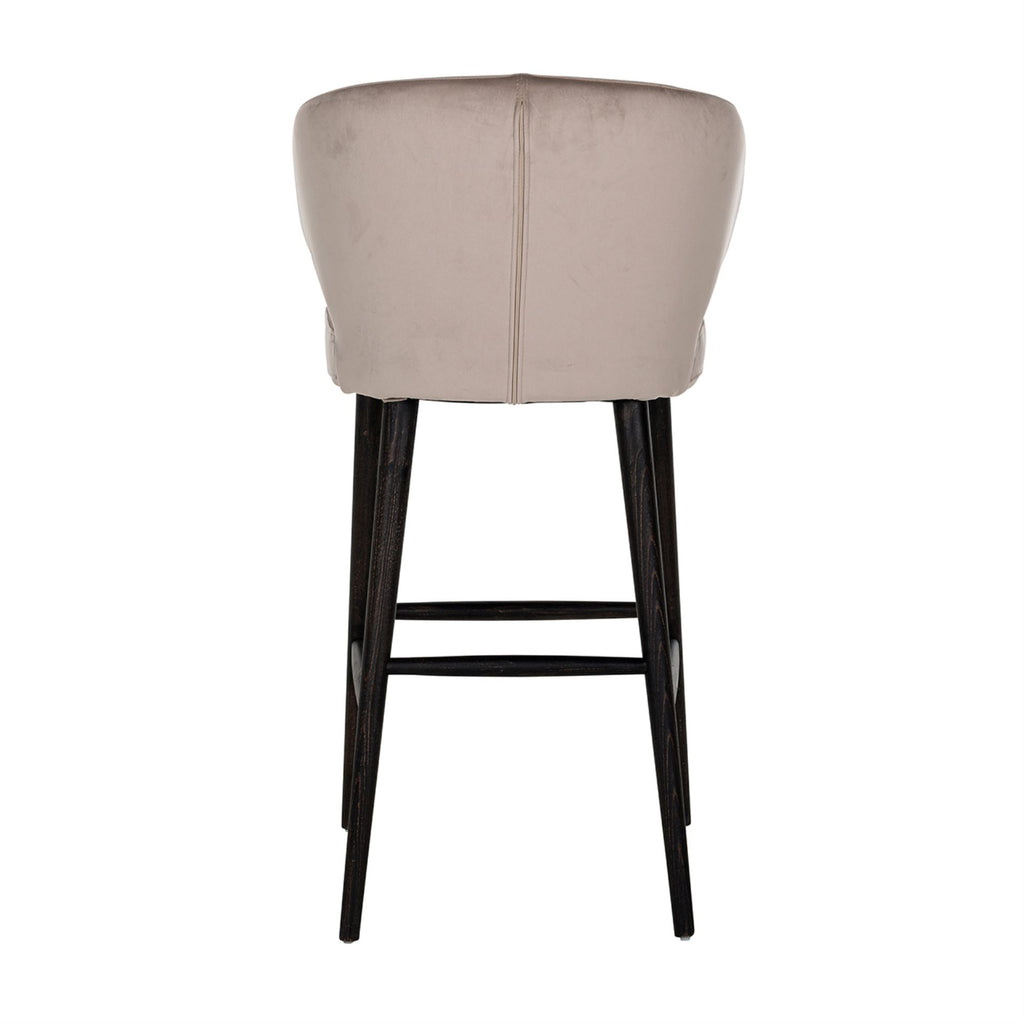 Richmond Bar Chair Indigo Khaki Velvet