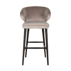 Richmond Bar Chair Indigo Khaki Velvet