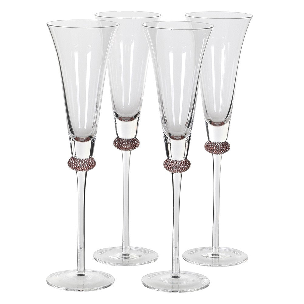 Rosé Kristal Champagneglas (prijs per glas)