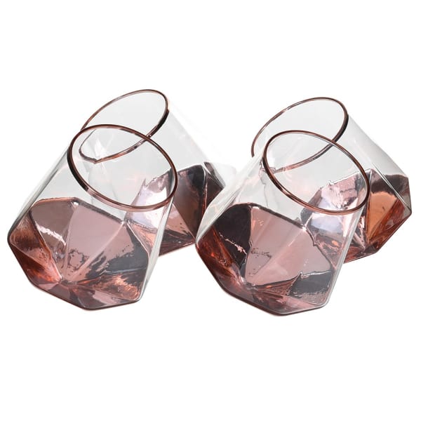 Prism Tipsy Tumblers Roségoud (prijs per glas)