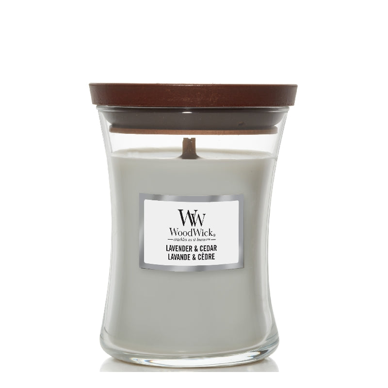 WoodWick Lavender & Cedar Geurkaars