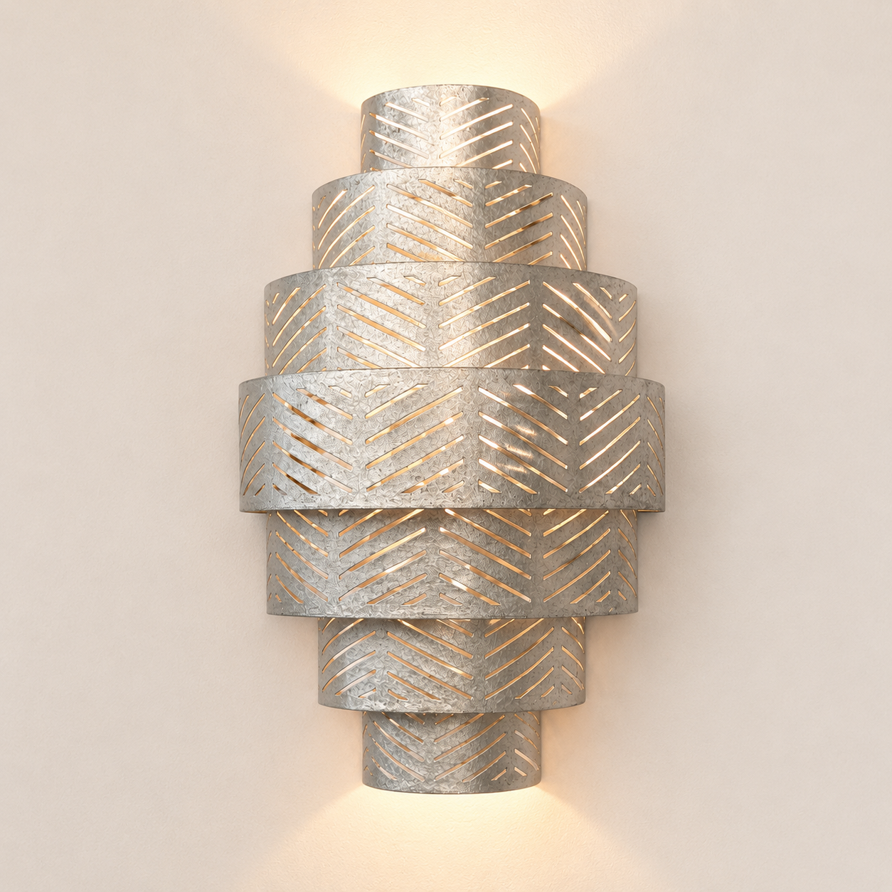 Wandlamp Vegas Zilver
