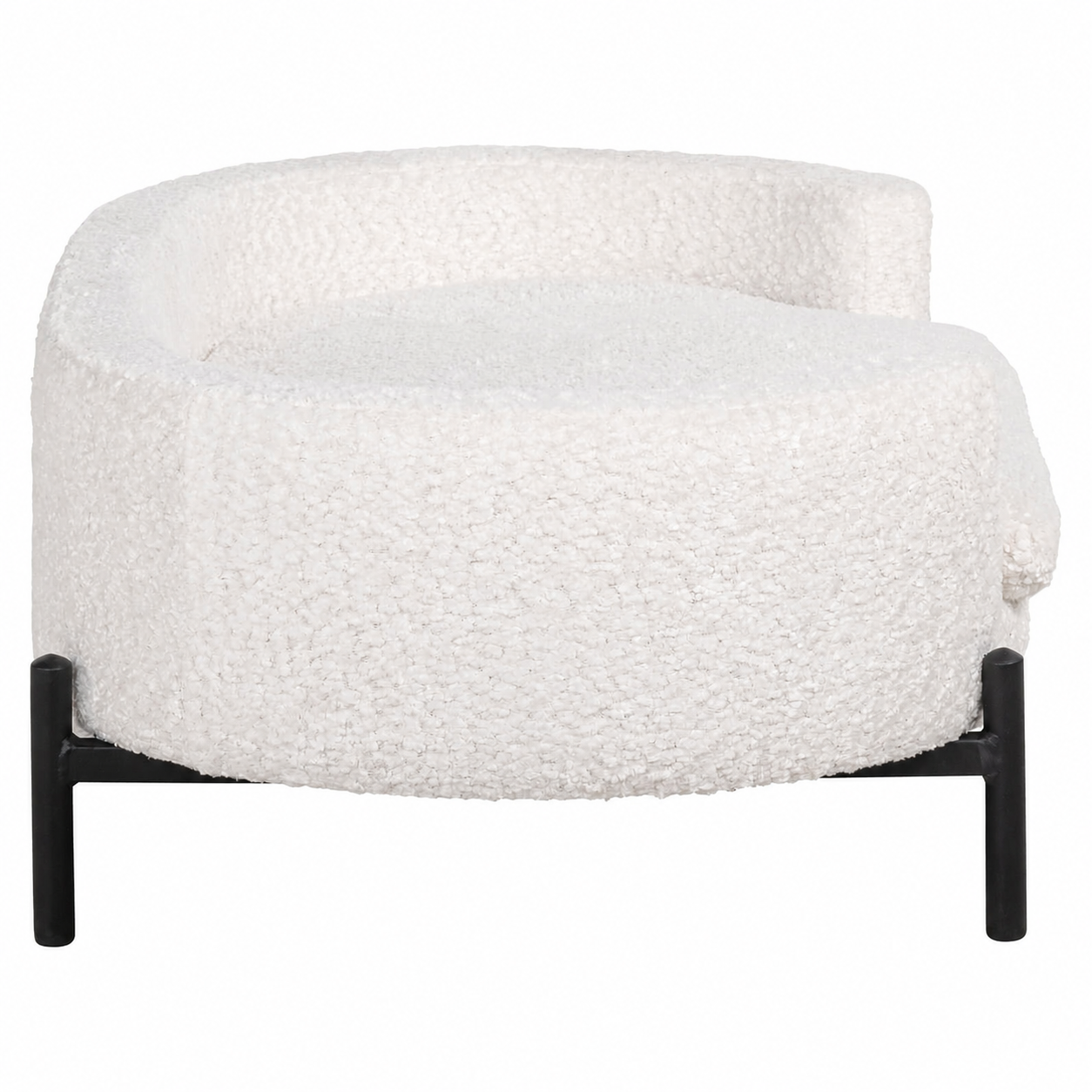 Hondenmand Fluff White