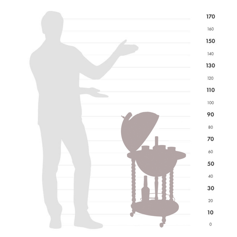 Barglobe Avonturia Olijfgroen
