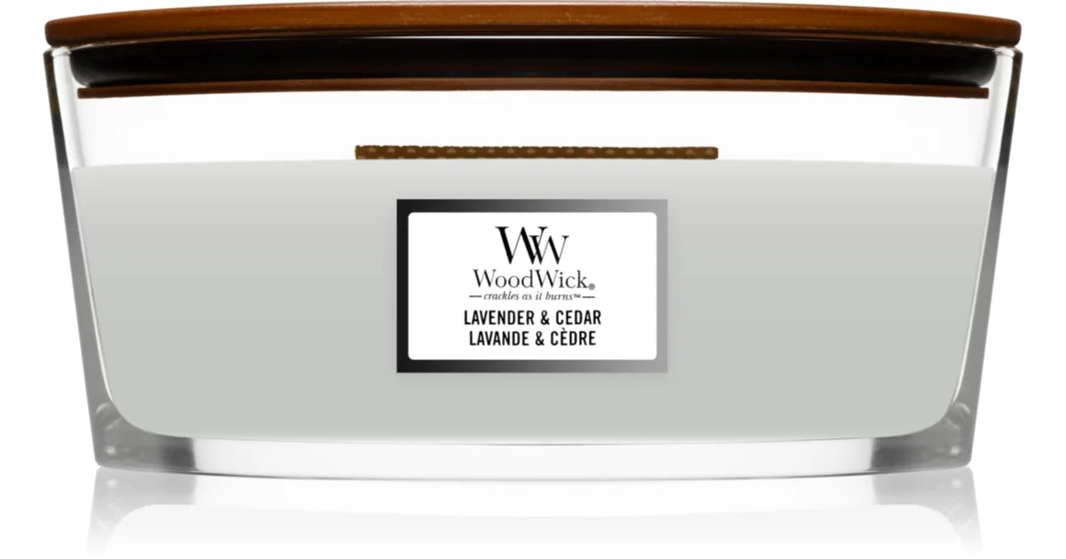 WoodWick Lavender & Cedar Geurkaars