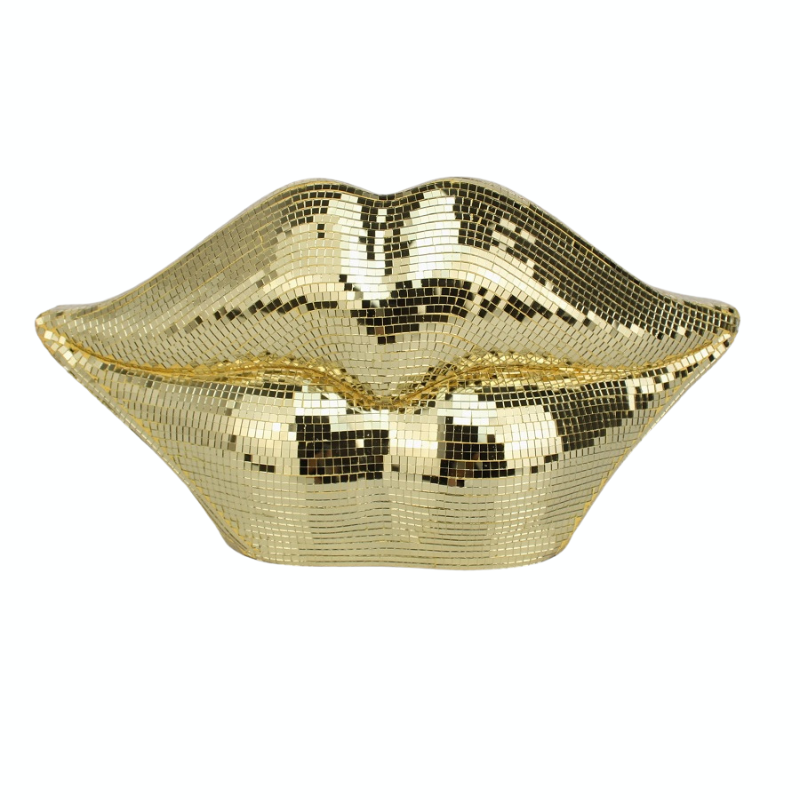 Golden Lips – Goud Mozaïek