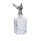 Glazen Stag Karaf met Rendierstop
