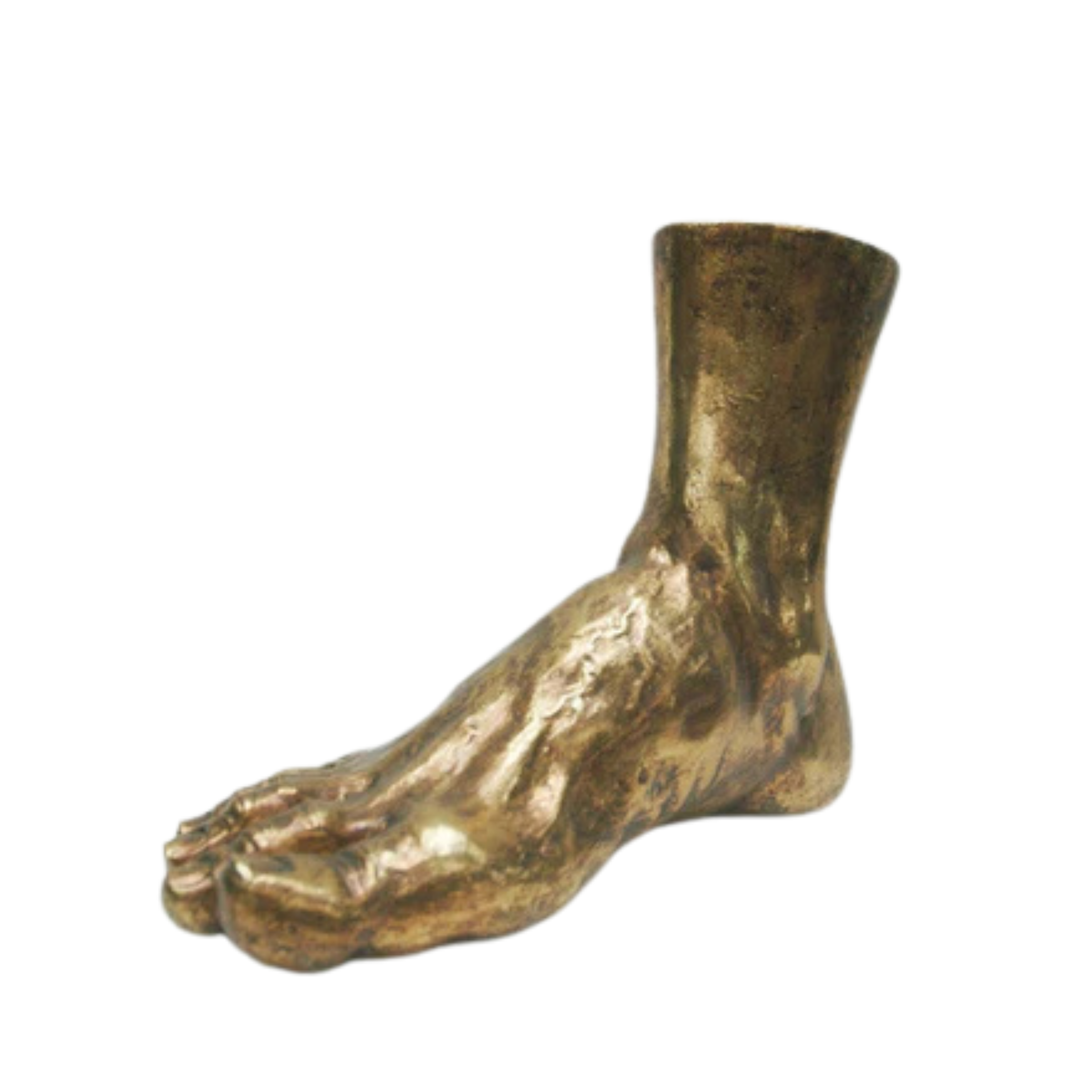 Sculptuur Voet Antiek Goud