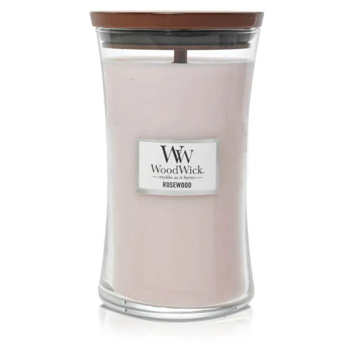 WoodWick Rosewood Geurkaars